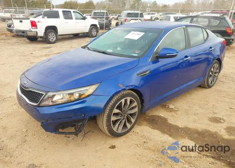 2015 Kia Optima Sx из США, поврежденный, VIN 5XXGR4A7XFG478702